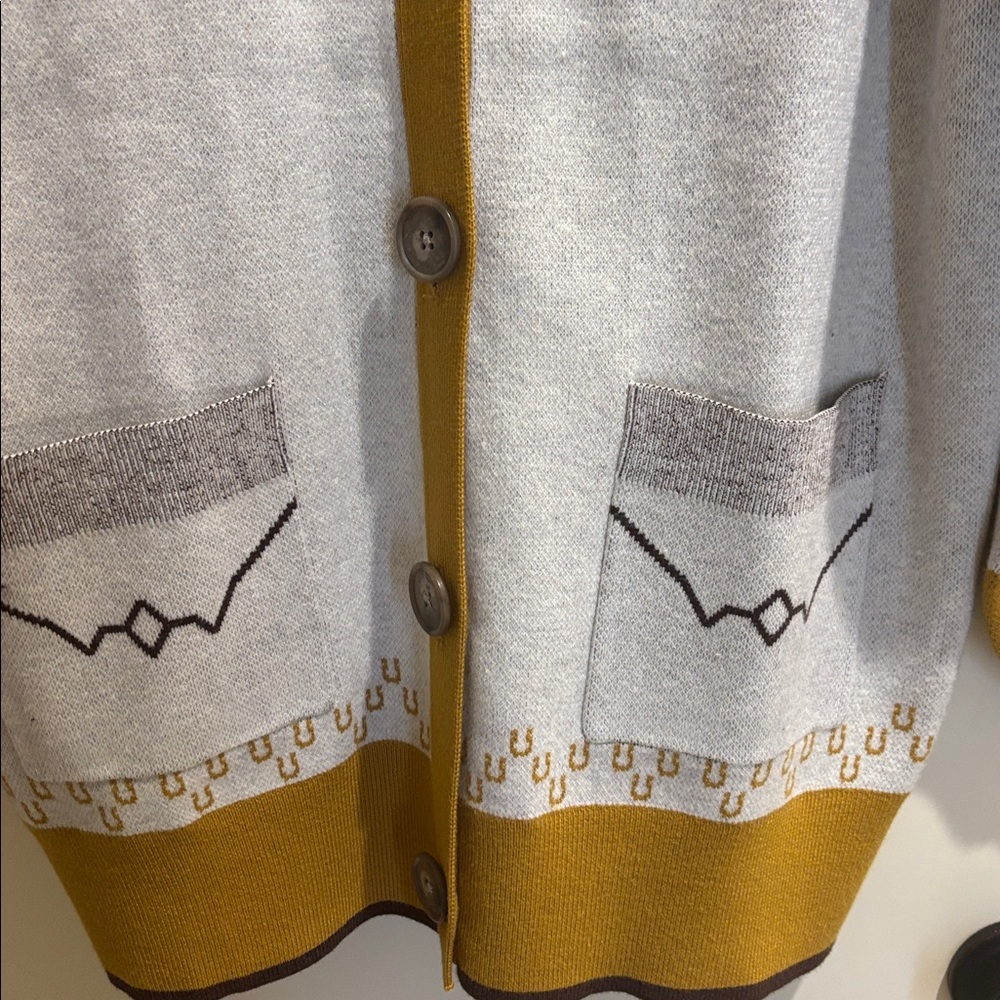 Cruel Denim Graphic Rodeo Cowboy Cardigan. - Picture 4 of 8